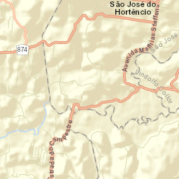 São José do Hortêncio Street Map