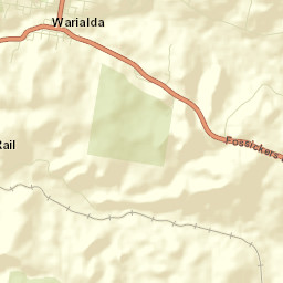 Warialda Street Map