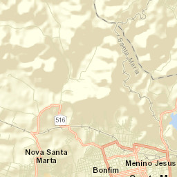 Santa Maria Street Map