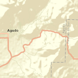 Agudo Street Map