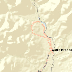 Cerro Branco Street Map