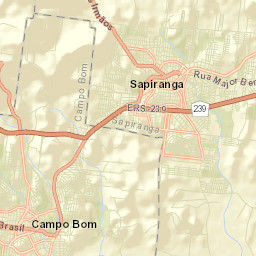 Sapiranga Street Map