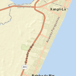 Xangri-lá Street Map