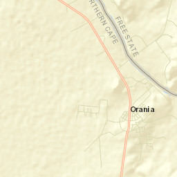 Orania Street Map