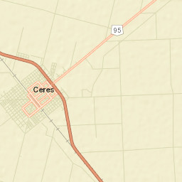 Ceres Street Map
