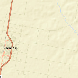 Calchaquí Street Map