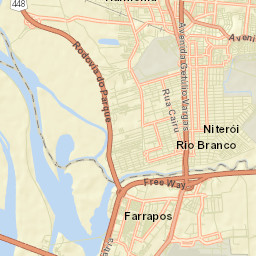 Canoas Street Map