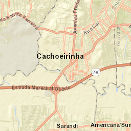 Cachoeirinha Street Map