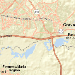 Alvorada Street Map