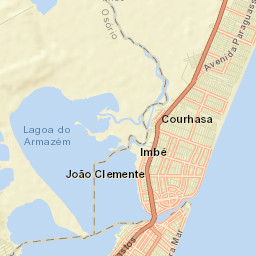 Imbé Street Map