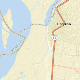 Esquina Street Map