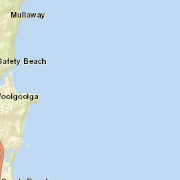 Woolgoolga Street Map