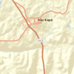São Sepé Street Map