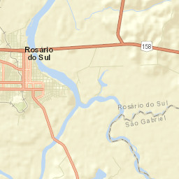 Rosário do Sul Street Map