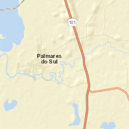 Palmares do Sul Street Map