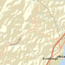 Scottburgh Street Map