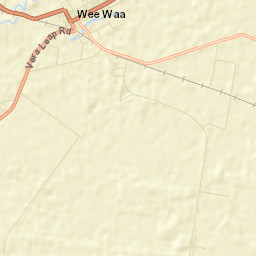 Wee Waa Street Map