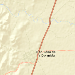 San José de la Dormida Street Map