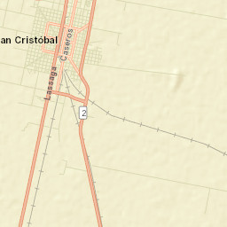 San Cristóbal Street Map