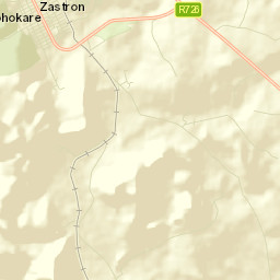 Zastron Street Map