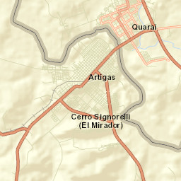 Artigas Street Map