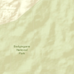 Badgingarra Street Map
