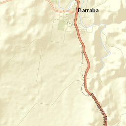 Barraba Street Map