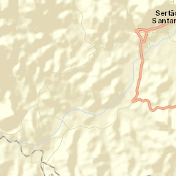 Sertão Santana Street Map