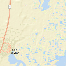 San Javier Street Map