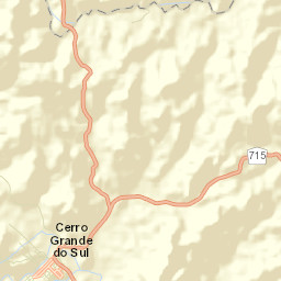 Cerro Grande do Sul Street Map