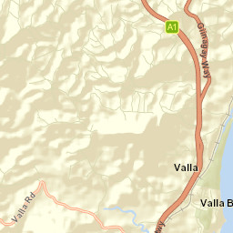 Valla Beach Street Map
