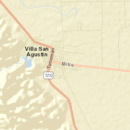 San Agustín de Valle Fértil Street Map