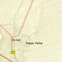 De Aar Street Map