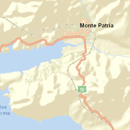 Monte Patria Street Map
