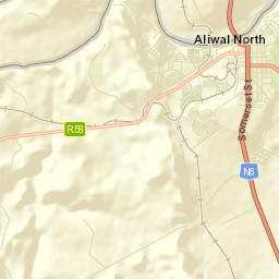Aliwal North Street Map
