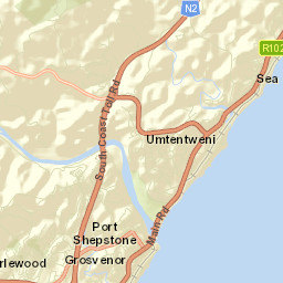 Port Shepstone Street Map
