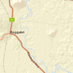 Boggabri Street Map