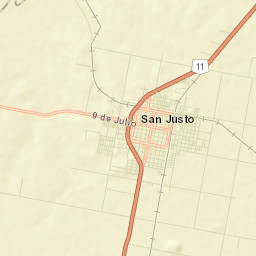 San Justo Street Map