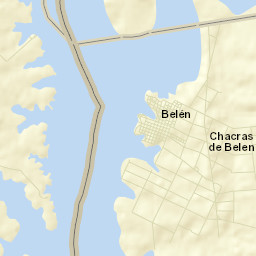 Belén Street Map
