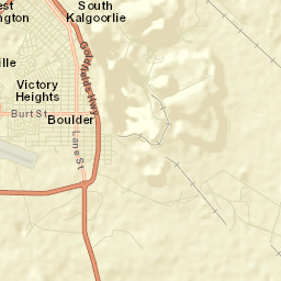 South Kalgoorlie Street Map
