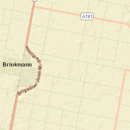 Brinkmann Street Map