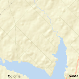 Santa Ana Street Map