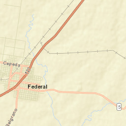 Federal Street Map