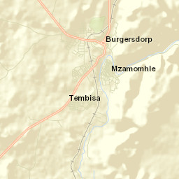 Burgersdorp Street Map