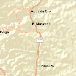 Agua de Oro Street Map