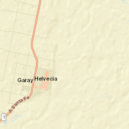 Helvecia Street Map