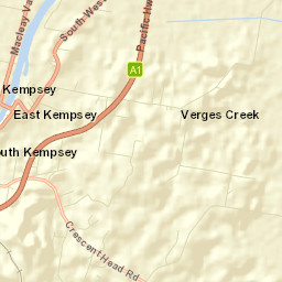 East Kempsey Street Map