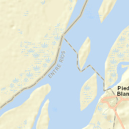 Piedras Blancas Street Map