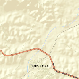 Tranqueras Street Map