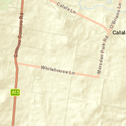 Calala Street Map